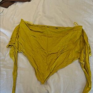 Zara Yellow Blouse Elegant and Vibrant